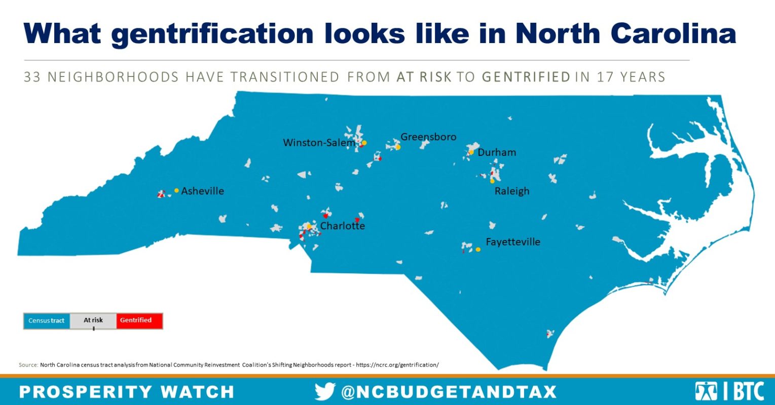 Neighborhoods all over N.C. continue down path to gentrification ...